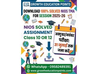 Nios handwritten assignment 2025 26 solved pdf