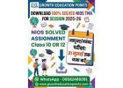 Nios handwritten assignment 2025 26 solved pdf