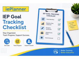 Complete IEP Goal Management for Teachers
