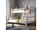Triple Sleeper Bunk Bed, Single Over Double, 200cm x 146.5cm, Solid Wood, Detachable