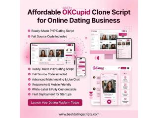 Affordable OKCupid Clone Script for Online Dating Business
