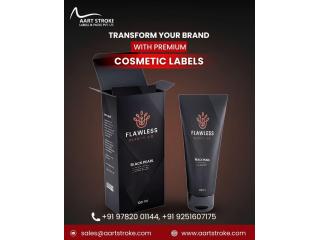 Custom Cosmetic Label Printing Services | Aart Stroke