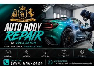 Precision Restorations Begin with Auto Body Repair in Boca Raton
