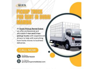 ???? Pickup Truck for Rent in Dubai Marina – Call: 00971586718209!