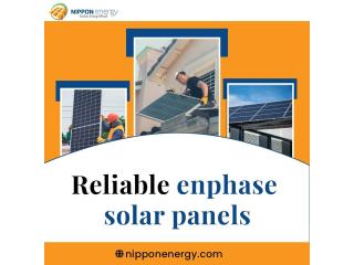 Reliable Enphase Solar Panels
