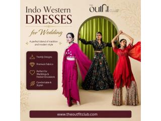 indo western dresses for wedding