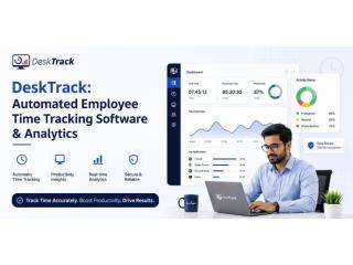 DeskTrack: Automated Employee Time Tracking Software & Analytics