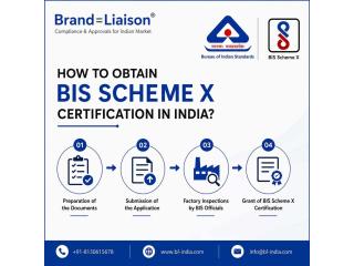 How to obtain BIS Scheme X Certification in India?