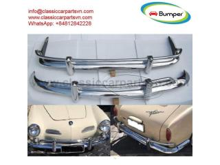 VW Karmann Ghia US Export style bumpers year (1956-1966) by stainless steel new