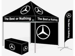 Custom Logo-printed Canopy Design Stands Out Professionally
