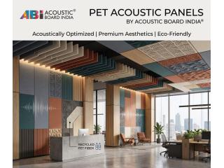 PET Acoustic Panels | Acoustic Board India