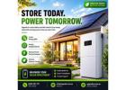 Store Today. Power Tomorrow. – Upgrade to a Solar Battery
