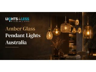Amber Glass Pendant Lights Australia