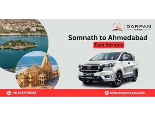 Book Somnath to Ahmedabad Taxi Service for Same-Day Travel