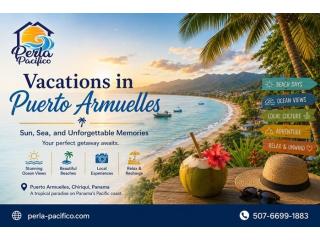 Vacations in Puerto Armuelles | Perla Pacifico Beachfront Villas