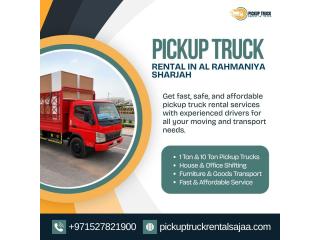 ???? Pickup Truck Rental in Al Rahmaniya, Sharjah - Call Us Today! +971527821900