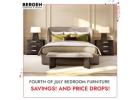 Fourth of July Bedroom Furniture Savings! And Price Drops!