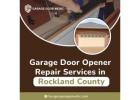 Garage door opener repair services in Rockland County