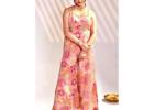 Elegantly Crafted Peach Color Suits | Gulbhahar
