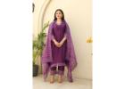 Chanderi Kurta Set with Dupatta – Shop Designer Styles at Asrumo