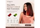 Shop 100% Human Colored Hair Extensions 