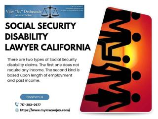 Social Security Disability Lawyer California Help