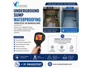Underground Sump Waterproofing Services in Bangalore