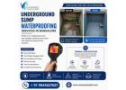 Underground Sump Waterproofing Services in Bangalore