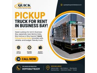 Pickup Truck for Rent in Business Bay – Call: 00971586718209!