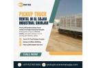 Pickup Truck Rental in Alsajaa Industrial Sharjah | Call Now +971527821900