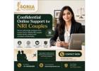 Confidential Online Support for NRI Couples