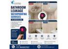 Bathroom Leakage Waterproofing Services in Bangalore