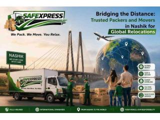 Bridging the Distance: Trusted Packers and Movers in Nashik for Global Relocations