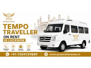 Affordable Tempo Traveller Hire in Lucknow | Priyanshi Travels