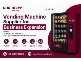 Best Vending Machine Supplier for Business Expansion