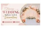 Stunning Wedding Balloon Arch & Decorations