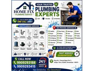 Plumbing Services in Ahmedabad | HomeFix Plumbing