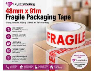 48mm x 91m Fragile Packaging Tape: The Essential Solution for Safe and Secure Parcel Shipping