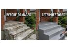 Concrete Step Restoration Experts for Cracked