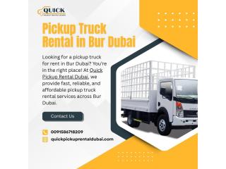 ???? Pickup Truck Rental in Bur Dubai – Call: 00971586718209!