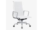 What Makes Furnish Meister White Low Back Soft Pad Chair Special?