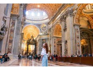 Witness the ageless artworks and frescos by famous artists at the Vatican Museum