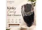 Kinky Curly Hair Closures - Gemeria hair 