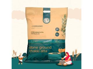 Premium Khapli Wheat Flour for Healthy Daily Nutrition and Traditional Cooking – GirOrganic