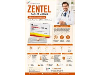 Zentel Medicine Tablet (Albendazole 400mg)