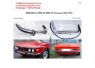 BMW 2800CS. 3.0CS. E9 bumpers (1968-1975) by stainless steel new