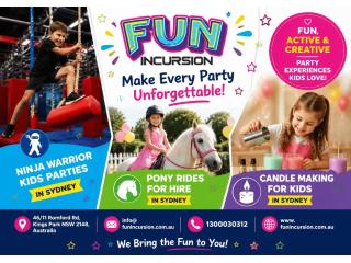 Pony Rides for Hire in Sydney For Magical Kids Events
