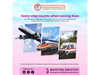Panchmukhi Hi tech Train Ambulance in Kolkata- assurance of a hospital like environment