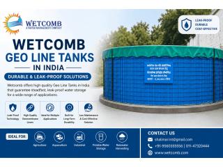 Geo Line Tanks in India – Durable & Leak-Proof Solutions