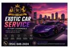 Where Elite Vehicles Receive Exotic Car Service in Fort Lauderdale
